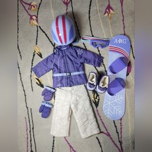 American Girl Second Edition Retired Snowboard II Outfit & Gear